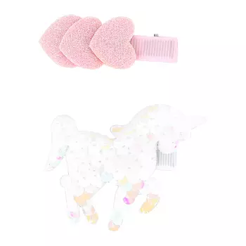 Набор заколок MISS PINKY 2 шт