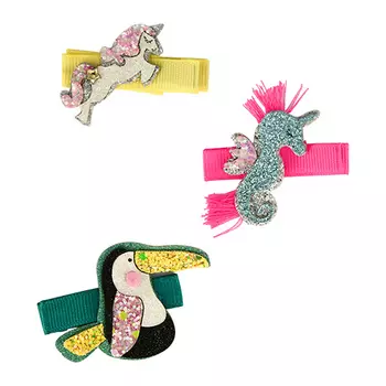 Набор заколок MISS PINKY 3 шт