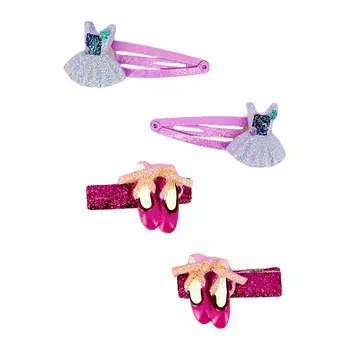 Набор заколок MISS PINKY 4 шт