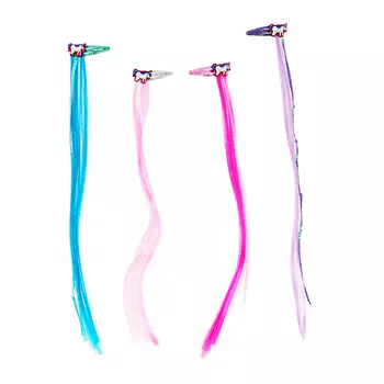 Набор заколок MISS PINKY волосы 4 шт