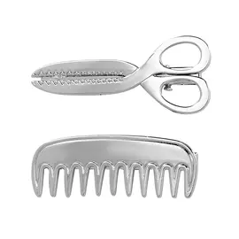 Набор заколок зажимов LADY PINK metal 2 шт