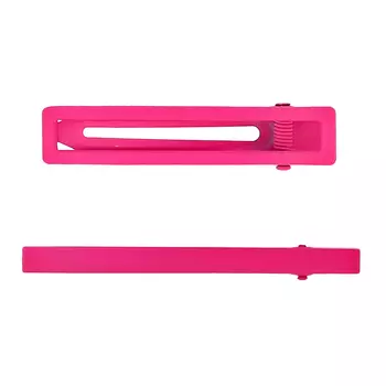 Набор заколок зажимов LADY PINK NEON metal 2 шт