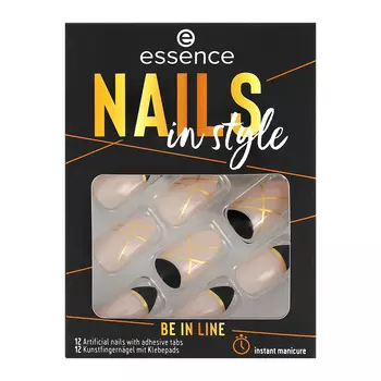 Накладные ногти ESSENCE NAIL IN STYLE на клейкой основе тон 12