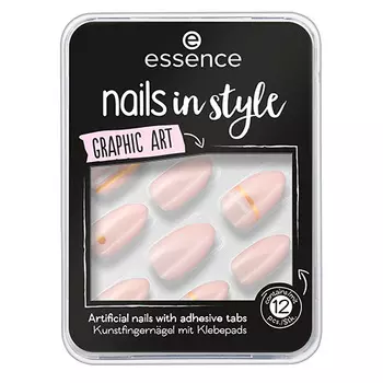 Накладные ногти ESSENCE тон 09 на клейкой основе