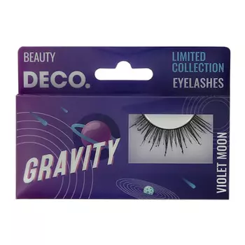 Накладные ресницы DECO. GRAVITY violet moon