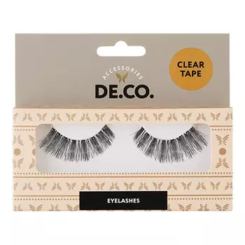 Накладные ресницы DECO. на прозрачной ленте Glam