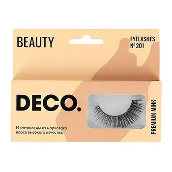 Накладные ресницы DECO. PREMIUM MINK норковые 05