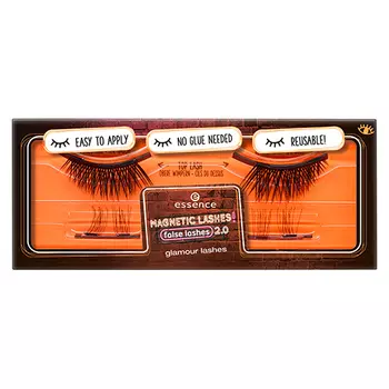 Накладные ресницы ESSENCE MAGNETIC LASHES! магнитные Glamour lashes