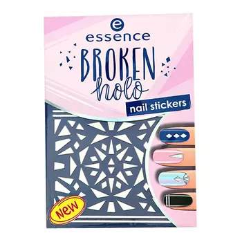 Наклейки для ногтей ESSENCE BROKEN HOLO тон 12