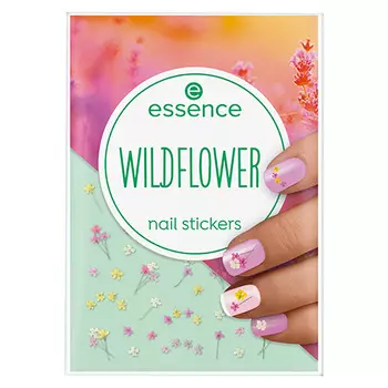 Наклейки для ногтей ESSENCE WILDFLOWER полевые цветы