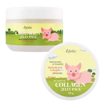 Ночная маска для лица ESFOLIO с коллагеном 100 г