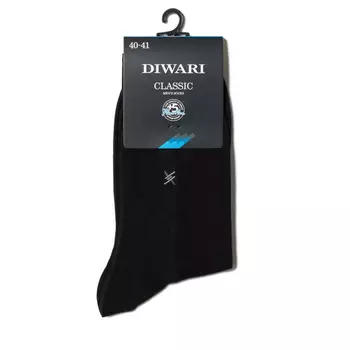 Носки мужские DIWARI DW CLASSIC черный 42-43