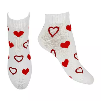 Носки SOCKS HEART белые