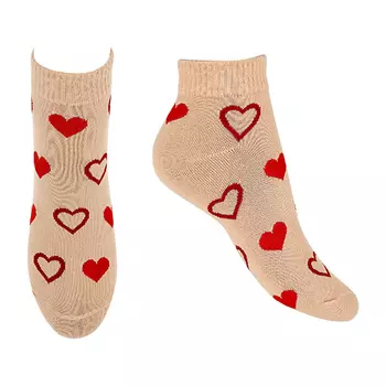 Носки SOCKS HEART розовые