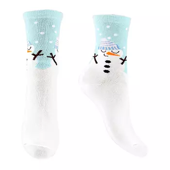 Носки SOCKS NEW YEAR SNOWMAN
