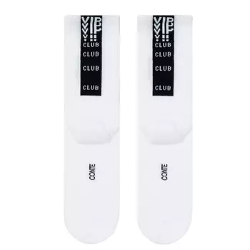 Носки женские CONTE ELEGANT CE ACTIVE белый-черный VIP CLUB 38-39