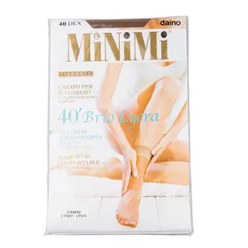 Носки женские MINIMI BRIO 40 den Daino 2 пары