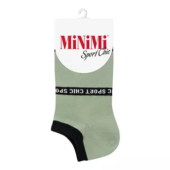 Носки женские MINIMI MINI SPORT CHIC с полоской Sport Chic Menta 39-41