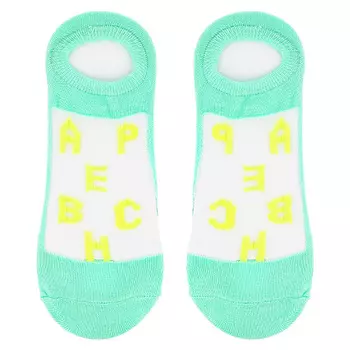 Носки женские SOCKS ALPHABET Green, р-р единый