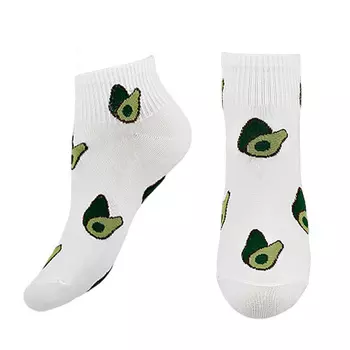 Носки женские SOCKS avocado white