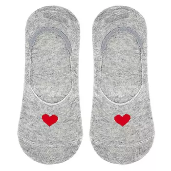 Носки женские SOCKS HEART Grey, р-р единый