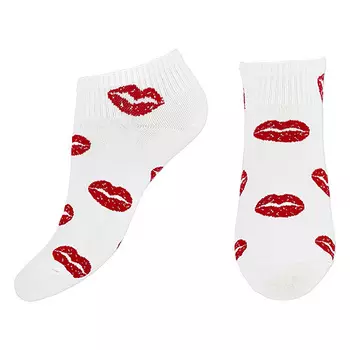 Носки женские SOCKS KISSES white р-р единый