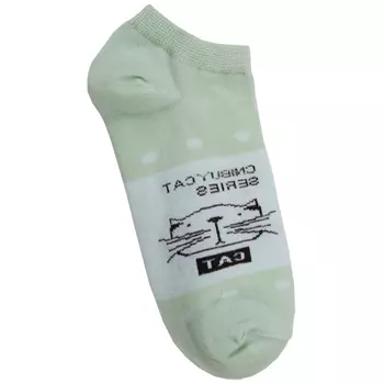 Носки женские SOCKS Kitty green р-р единый