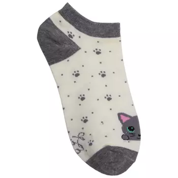 Носки женские SOCKS Kitty grey р-р единый