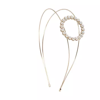 Ободок LADY PINK pearl