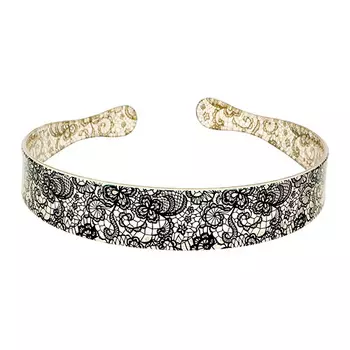 Ободок LADY PINK plastic