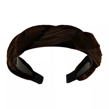 Ободок LADY PINK VELVET SOUL wide