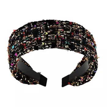 Ободок LADY PINK wide