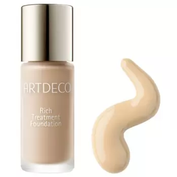 Основа тональная для лица ARTDECO RICH TREATMENT FOUNDATION светоотражающая тон 10