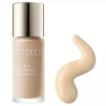Основа тональная для лица ARTDECO RICH TREATMENT FOUNDATION светоотражающая тон 28