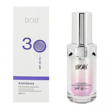 Основа тональная для лица BOB SILKY COLOR SPF30 PA++ тон 01