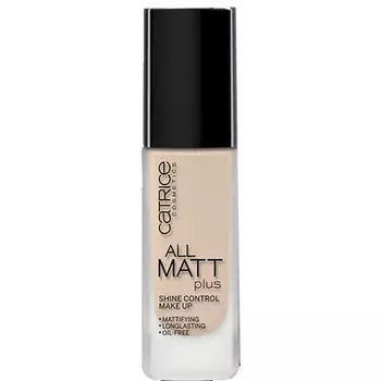 Основа тональная для лица CATRICE ALL MATT PLUS матирующая тон 010 light beige