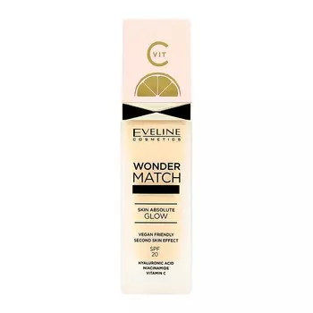 Основа тональная для лица EVELINE WONDER MATCH LUMI тон 10 vanilla