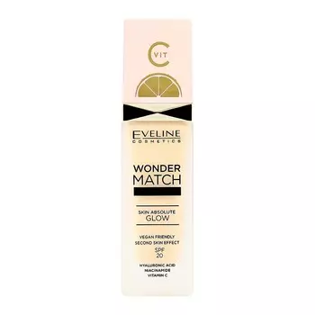 Основа тональная для лица EVELINE WONDER MATCH LUMI тон 15 natural