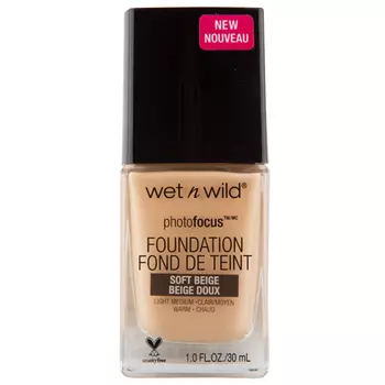 Основа тональная для лица WET N WILD PHOTO FOCUS тон E365c Soft beige