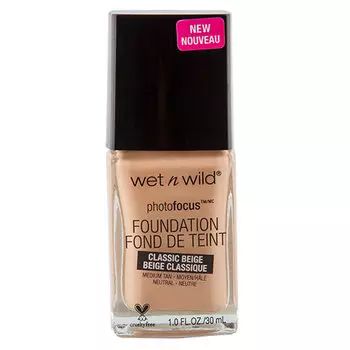 Основа тональная для лица WET N WILD PHOTO FOCUS тон E371c Classic beige