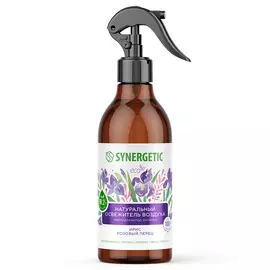 Освежитель-спрей для помещений SYNERGETIC Ирис и розовый перец гипоаллергенный биоразлагаемый 380 мл