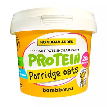 Овсяная каша BOMBBAR быстрого приготовления со вкусом меда 75 г