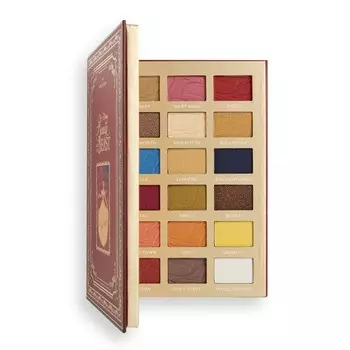 Палетка для макияжа I HEART REVOLUTION DISNEY тени для век, румяна, хайлайтер storybook shadow palette Belle