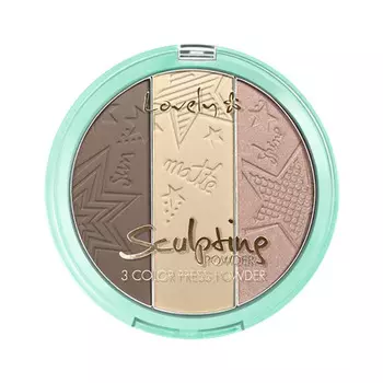 Палетка для скульптурирования LOVELY SCULPTING тон 1