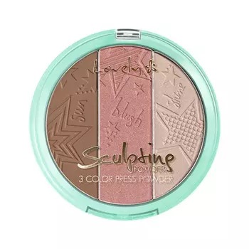 Палетка для скульптурирования LOVELY SCULPTING тон 2