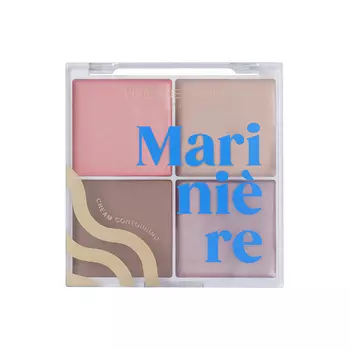 Палетка для скульптурирования VIVIENNE SABO MARINIERE PALETTE CONTOURING кремовая тон 01
