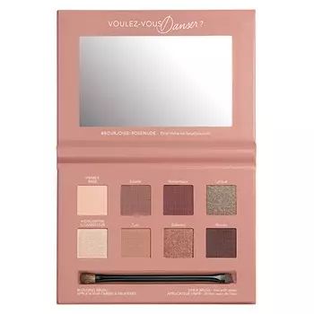 Палетка теней для век BOURJOIS тон 01 place de lopera rose nude edition