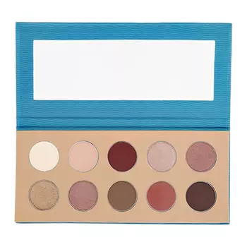 Палетка теней для век CATKIN тон C02 fish play among duckweeds blue matte &amp; shiny