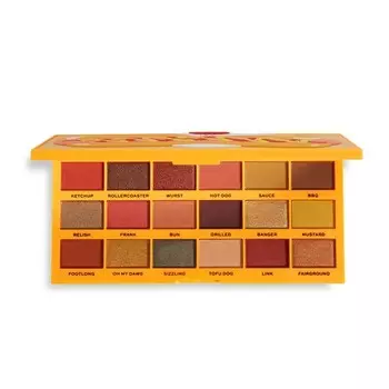 Палетка теней для век I HEART REVOLUTION TASTY тон hot dog