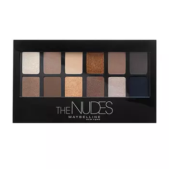 Палетка теней для век MAYBELLINE THE NUDES нюдовая